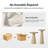 Manila 2-Piece Living Room Set With End Table-607192443-607192437
