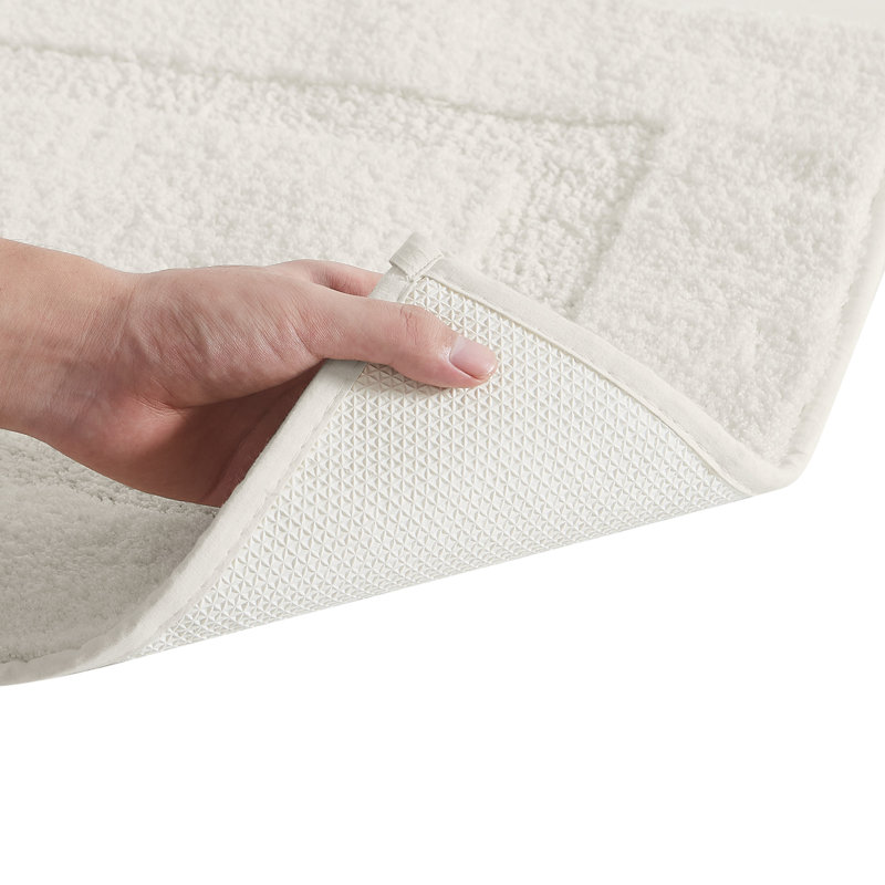  Cloud Bath Rug, 17x24 2 Pack, Ivory