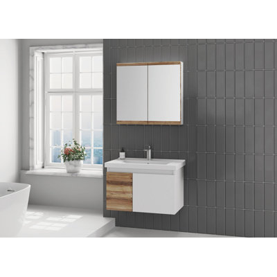 Bathroom Furniture Set (2 Pieces)