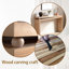 Console rustique moderne, table en bois naturel