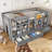 Solid Pine and Plywood Low Loft Bed for Kids Bedroom, Gray-Toned Twin XL With Built-in Storage And Play Corner