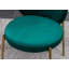 Chaise de salle à manger en velours-1043310813