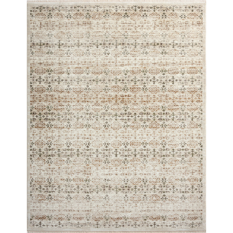 Evita Floral Indoor Rug, Rectangle 2' x 3'