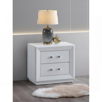 Mars G001700-N Table de chevet blanc