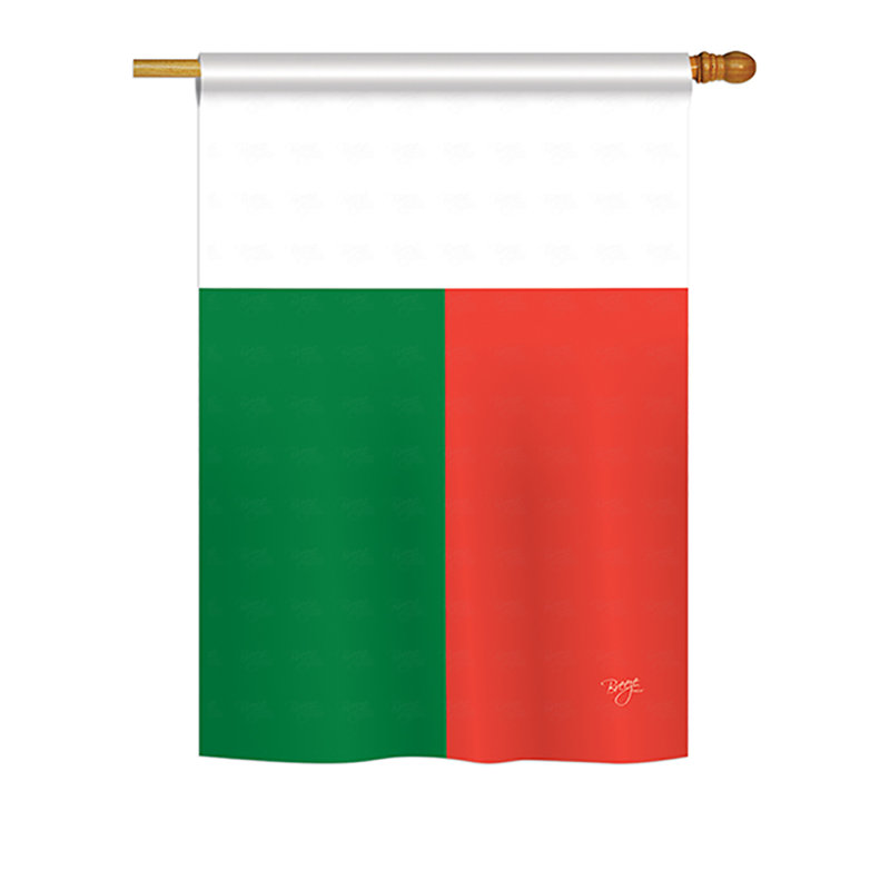 Double Sided Polyester, 40" H x 28" W