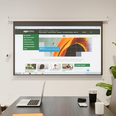 Living And Home Outdoor Electric Projector Screen Projector Screen