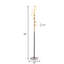 65'' Black-Gold Tree Floor Lamp