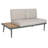 Gherlein 47.04" Wide Outdoor Symmetrical Patio Conversation Sets with Cushions-65400536
