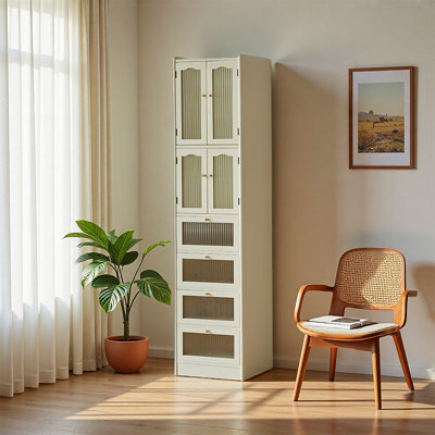 European style simple narrow bookcase