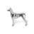 Crazy Cut Dog Statue