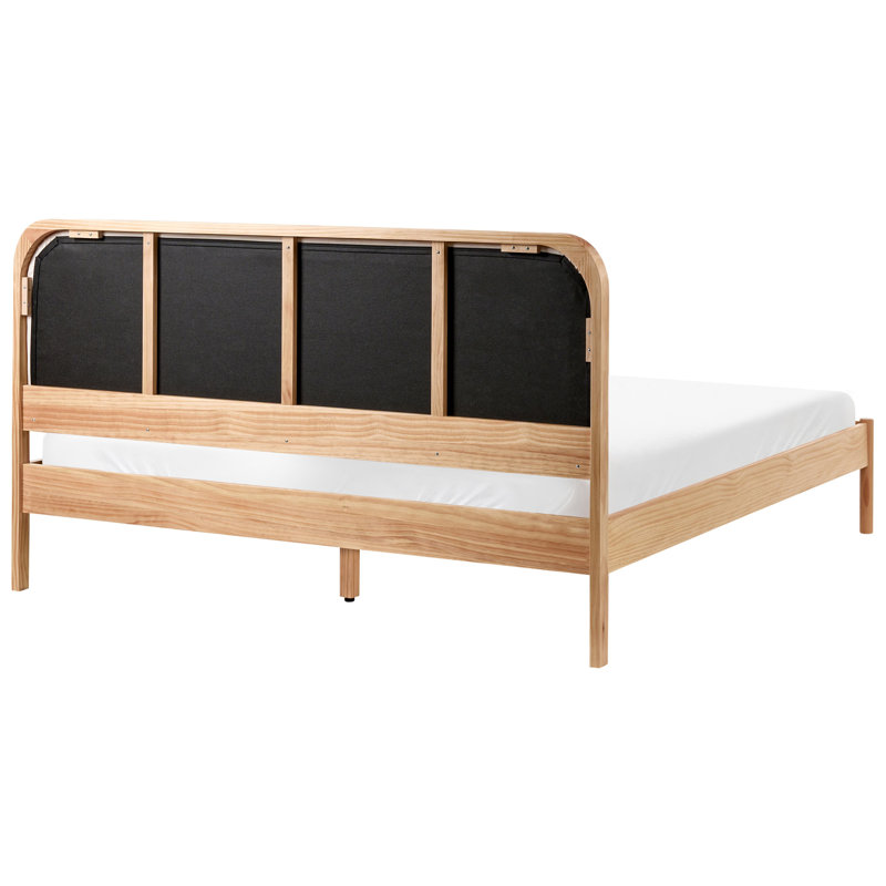 Solid Wood Bed, European Kingsize (160 x 200 cm)