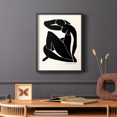 Matisse CCVII, reproduction encadrée - bois massif