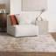 Bezore Abstract Orange/Ivory Area Rug-1798232162