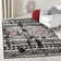 Muniz Black/Light Grey Area Rug