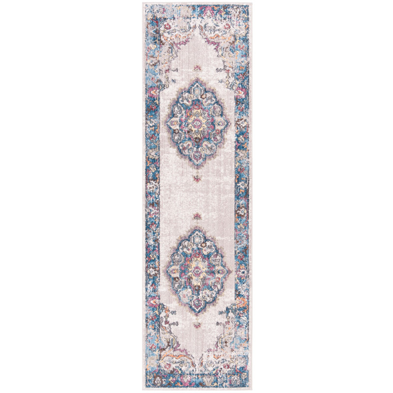 Tapis oriental Fitzhugh Performance, Tapis de couloir 2 pi 3 po x 8 pi