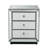 Mirrored Glass Accent Chest