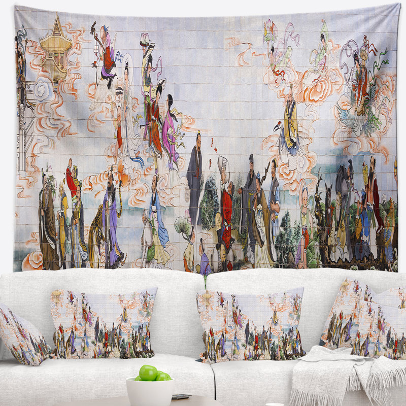 Tapisserie floral immortals, H 50 po x l 60 po
