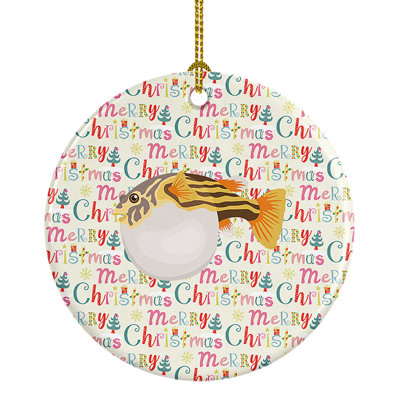 2.8'' Ceramic Animals Hanging Figurine Ornament