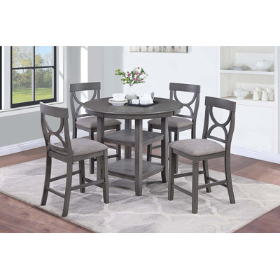 42.4" W 5-PCS COUNTER HIGH, GREY