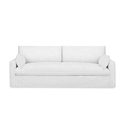 Luna 90"" Square Arm Slipcovered Sofa with Reversible Cushions -  Birch Lane™, E248E9894C9747E296FCD666F82AA29C
