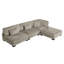 Canapé modulaire 4 pièces avec repose-pieds Koah-131278772