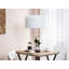 Ellicott Metal Base Dining Table-1502861581