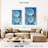 Senne Blue Moroccan Plates-108501717