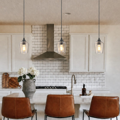 Pendant Light Fixture with Adjustable Height