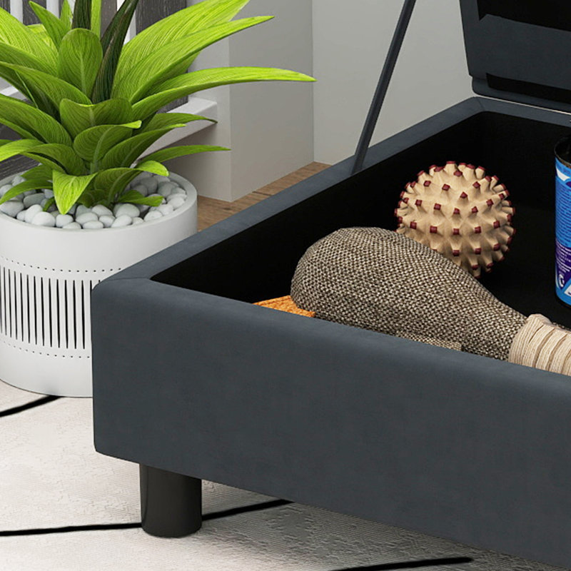Lit pour chien Fancy, Gris foncé