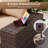 7-pieces Patio Conversation Set With Wide Armrests And Fire Pit Table,outdoor Rattan Seating Group-400181835-400181839