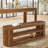 2-Tier Entryway Bench with Shoe Storage-1344903268