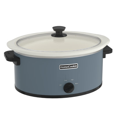 Homecookin Slow Cooker Oval Manual Pot