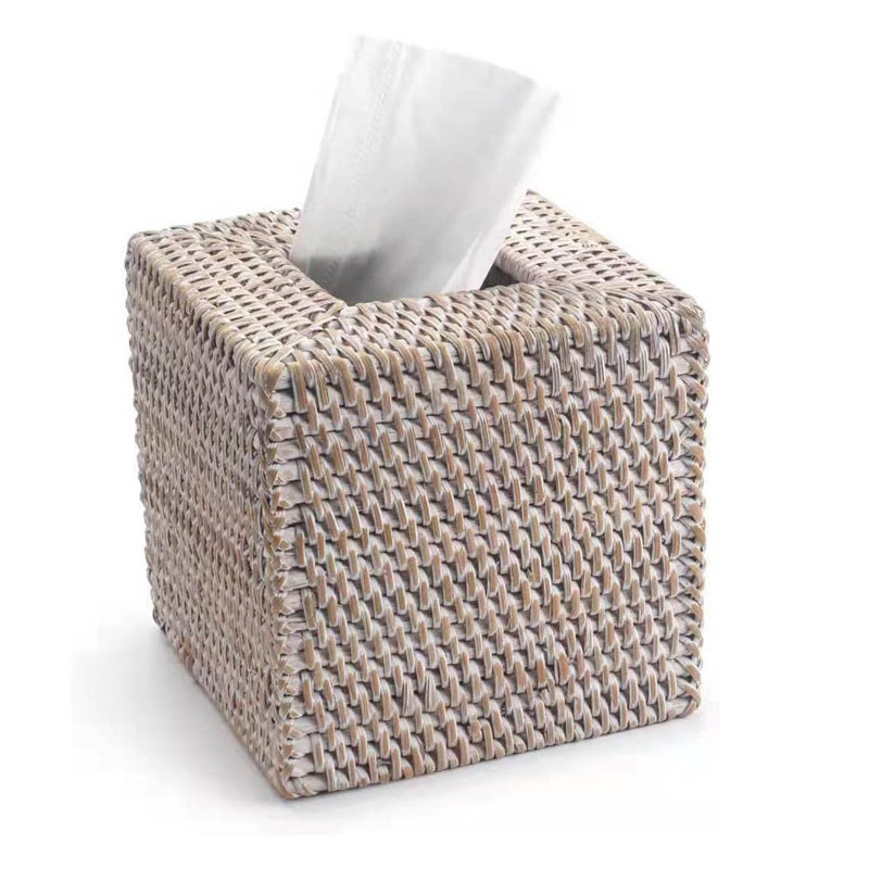 Tissue Box Cover, Whitewash