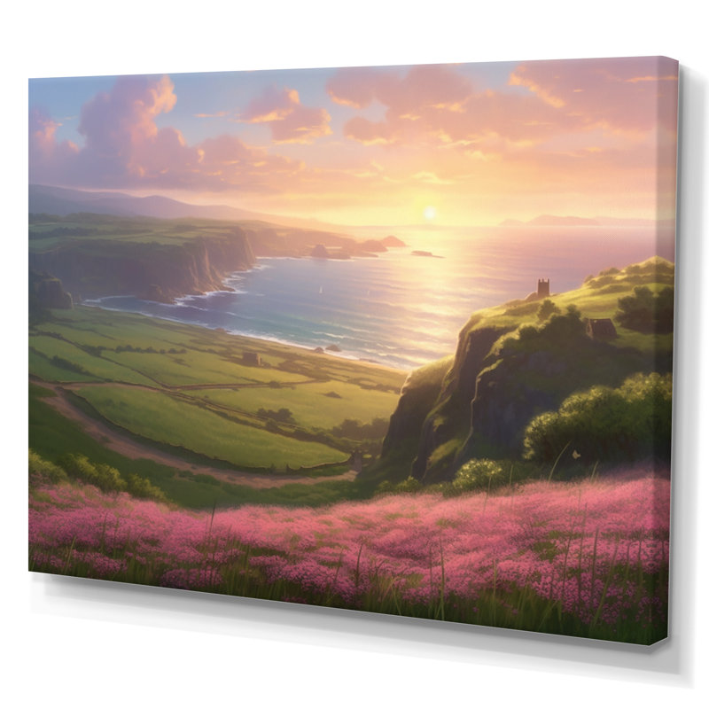 «Seaside Paradise III», reproduction sur toile, H 12 po x l 20 po x P 1 po, Toile tendue