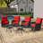 Imalai Wicker Patio Conversation Set with Cushions-2041874785