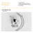 Bothwa Home 6" CUPC Certified Harlow Single Handle Bathroom Sink Faucet (Brushed Nickel Finish)-121292170