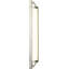 Barre de meuble-lavabo à DEL intégrée 24 po en nickel brossé contemporain, énergie intelligente et DEL lumineuse, 230 lumens 12 W, 3 options de température de couleur 3000 K 4000 K 5000 K, fonctionnalité à intensité variable,