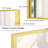 Rectangle Bathroom Vanity Mirror with Aluminum Frame and Tempered Glass-95756114-95979826
