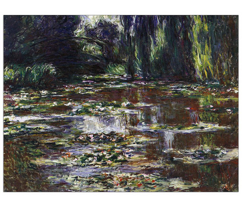 Claude Monet - Wrapped Canvas Painting, 60cm H x 80cm W x 1.8cm D