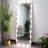 Full Length Mirror with Lights Full Body Vanity Mirror with 3 Color Modes Lighted Standing Floor Mirror-106864612