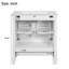 Meuble-lavabo moderne de 30 po avec lavabo en céramique, tiroir en bois massif et à fermeture en douceur, tablettes réglables, meuble-lavabo de 30 po facile à assembler, cadre, poignées en alliage de zinc, portes doubles, tiroir divisé divisé-1393148247