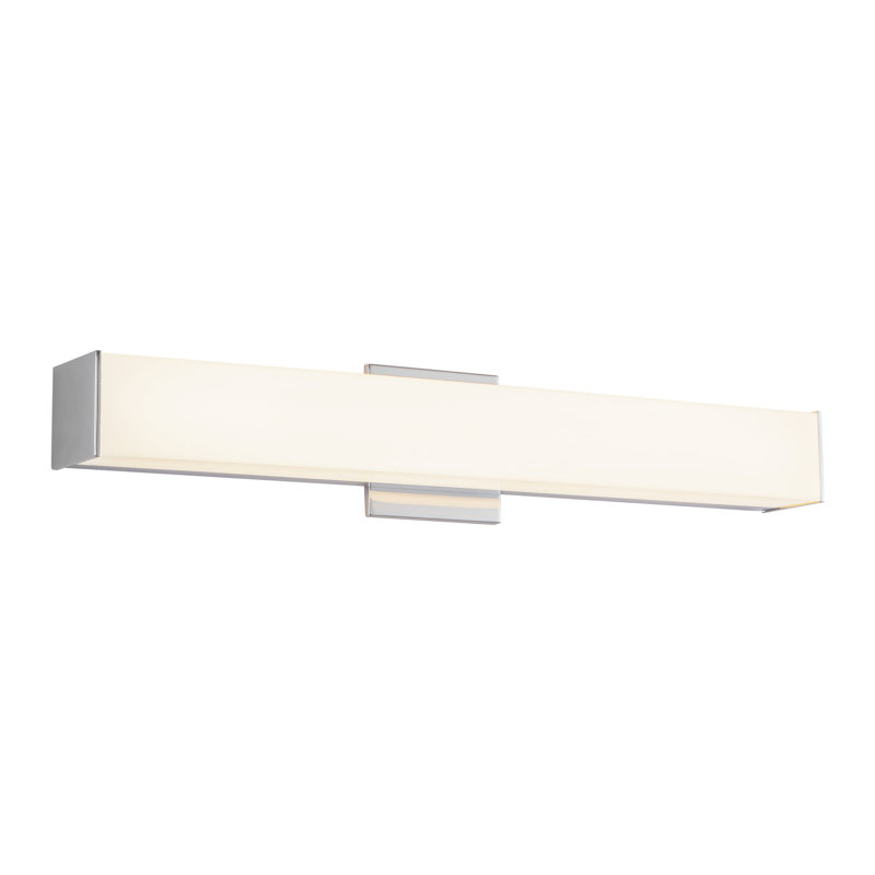 1 - Light LED Bath Bar, Chrome