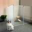 Plastic / Acrylic Collapsible Pet Crate-1945752545