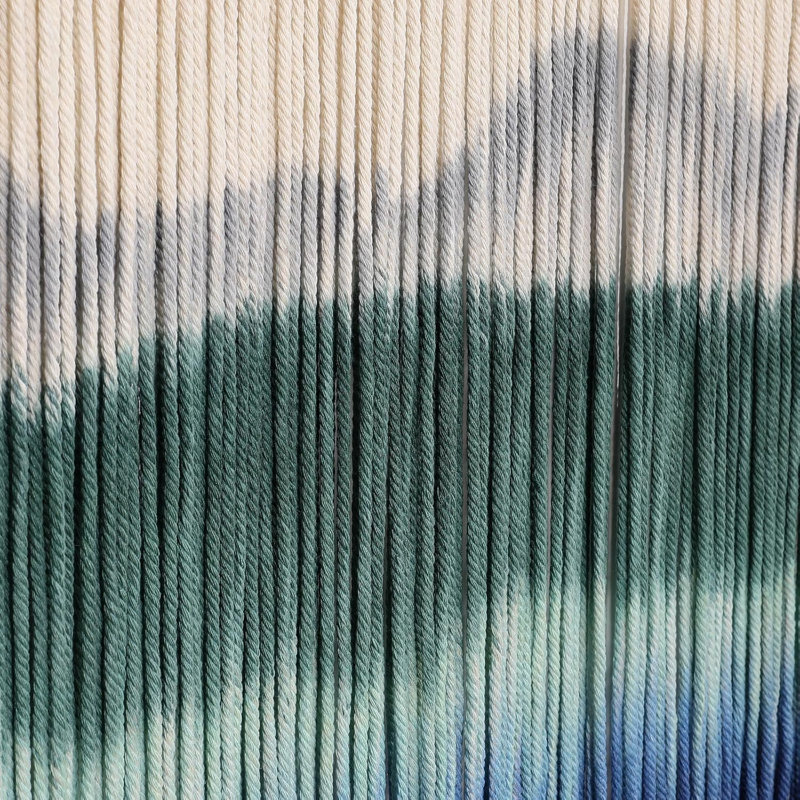 Grande décoration murale bohème Boho Dip Dye Macrame