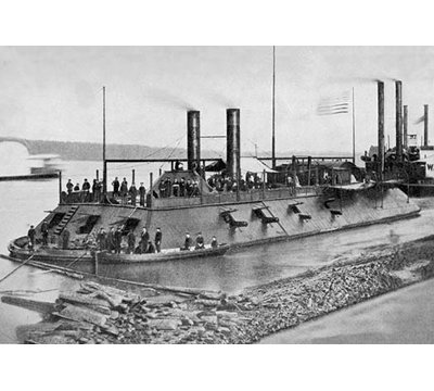 Gunboat-the cairo, reproduction de photo