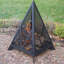 Majestic Pyramid Steel Mesh Fire Pit