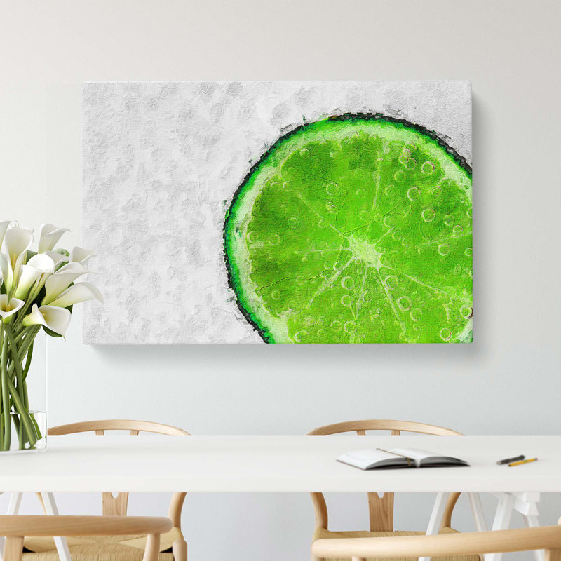 Slice Of Line - Wrapped Canvas, 35cm H x 50cm W x 3cm D