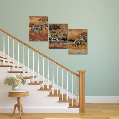 3 Piece Wrapped Canvas Print