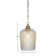 Chy Chain Hung Pendant Shown With 9" Textured Glass
