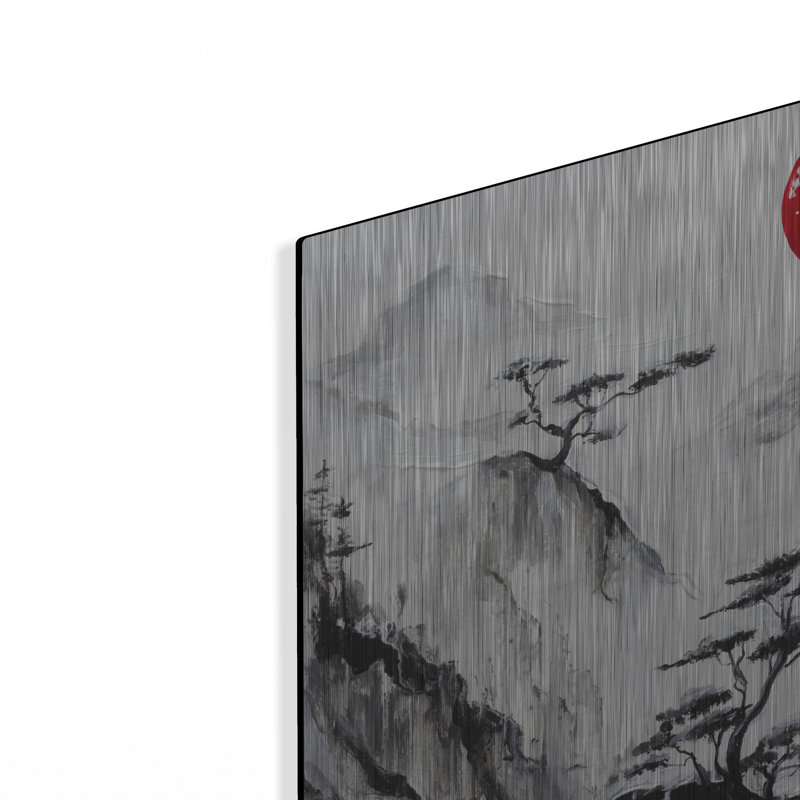 «Crystal Silence», art mural en métal, 24 po x 24 po, H 12 po x l 12 po